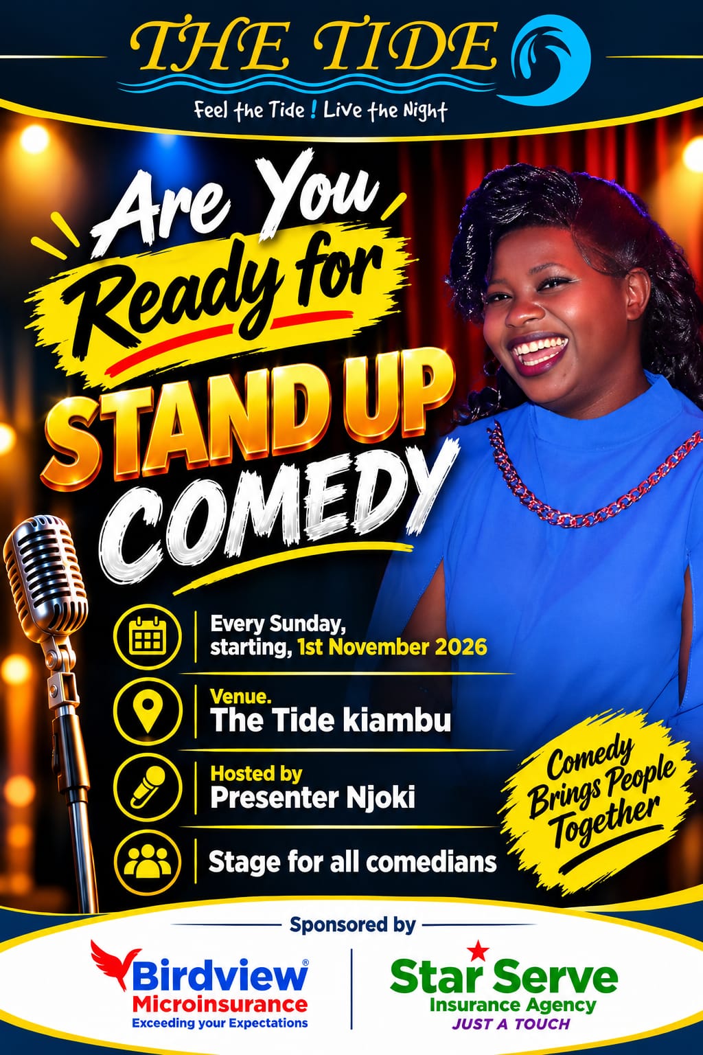 STAND UP COMEDY